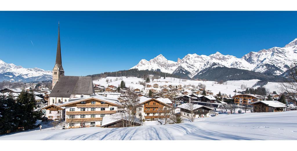 Pension Appartements Alpenblick Maria Alm am Steinernen Meer Bagian luar foto